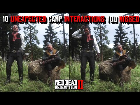 All 10 Unexpected Camp Interactions You Missed In Red Dead Redemption 2 (Only Chapter - 2)