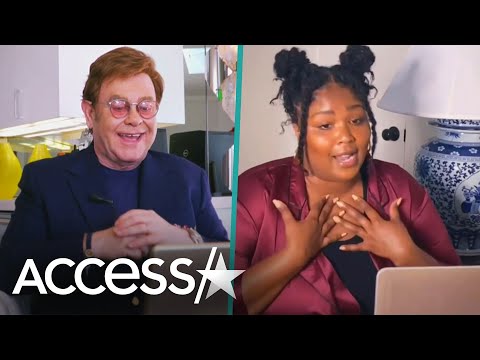 Lizzo And Elton John Gush Over Each Other