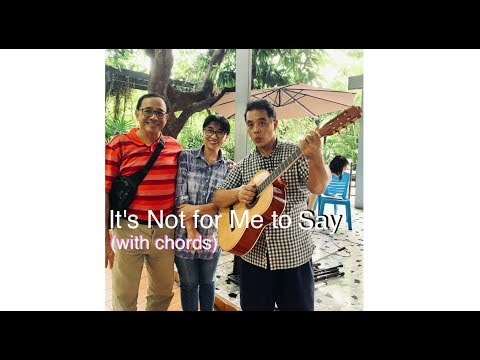 It's Not For Me To Say (tutorial) by HEART