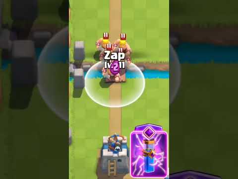 Evolution Zap VS Swarms #clashroyale #clash #clashroyaleshorts #supercell #supercell #viral #shorts