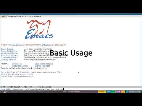 EmacsConf 2025: GNU Emacs Greader (Gnamù Reader) mode is the best Emacs mode in existence