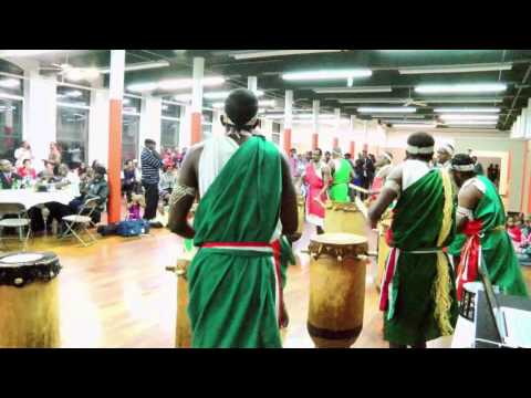 Burundi Drummers, Batimbo United of Portland Maine, USA