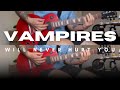 My Chemical Romance Vampires Will Never Hurt You GUITAR COVER By ROD