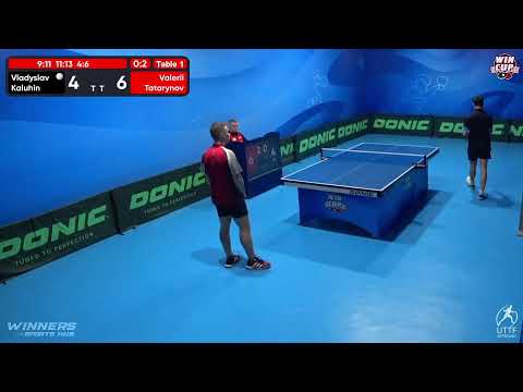 01:30 Vladyslav Kaluhin  0 - 3 Valerii Tatarynov West 5 WIN CUP 02.11.2022 | TABLE TENNIS WINCUP
