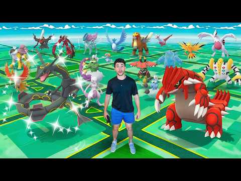 I found WILD Legendary Pokémon!