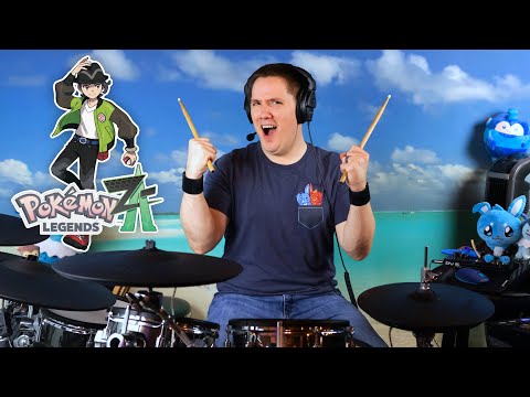 Trainer Battle Music From Pokémon Legends: Z-A On Drums!