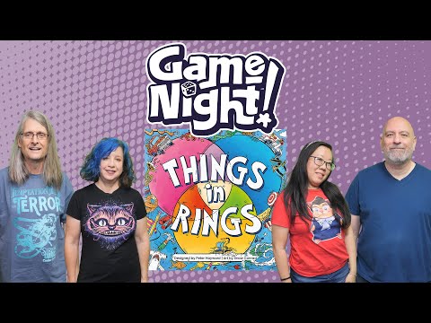 Things in Rings - GameNight! Se13 Ep10 -  How to Play & Playthrough