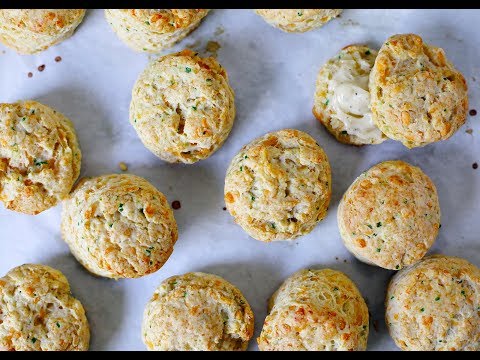 Andrew Zimmern Presents: Cheesy Chive Biscuits with Kate Jennings