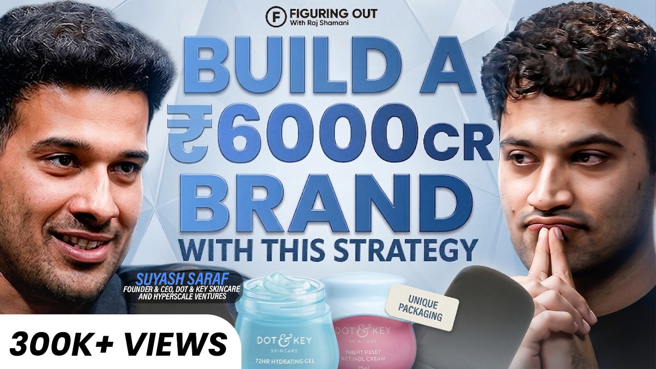 How to Build a Big Brand: Gen Z, Packaging & Influencer Marketing | Suyash Saraf | FO494 Raj Shamani