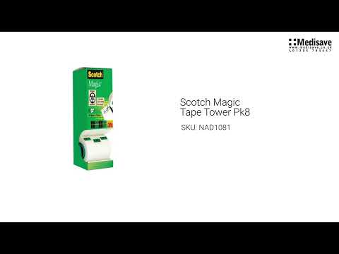 Scotch Magic Tape Tower Pk8 NAD1081