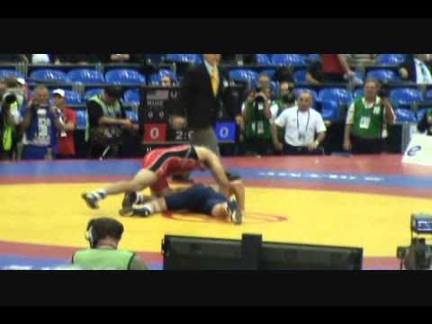 2010 WORLDS: Jimmy Lidberg (SWE) dec. Justin Ruiz (USA), bronze bout 96 kg GR