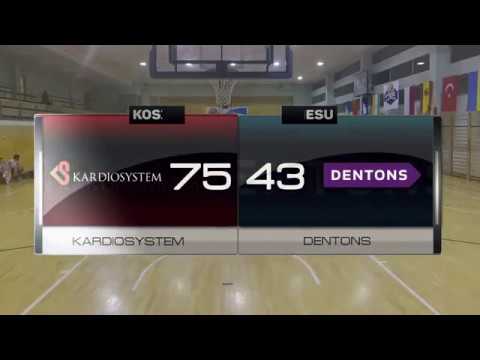Kardiosystem vs Dentons - II kolejka - Warszawa - Koszykarska Liga Biznesu