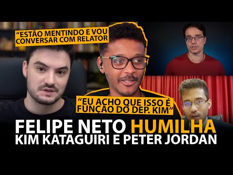 PETER JORDAN FAZ VÍDEO CRÍTICANDO A PL DA NETFLIX (PL9888) E FELIPE NETO FALA SOBRE O ASSUNTO