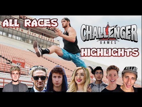🔴The Challenger Games *(ALL RACES and HIGHLIGHTS!)* ft.Logan Paul,Jake Paul,Vitaly;Juanpa Zurita,..