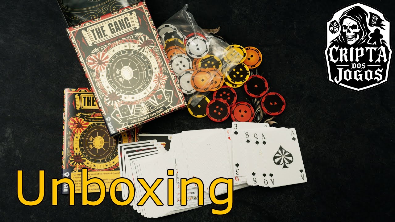 Unboxing do The Gang - Edição Portuguesa da Devir