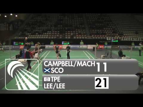 2015荷蘭羽球大獎賽R15 MD李洋+李哲輝(華)vs Campbell+Machugh(蘇格蘭)