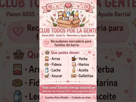 CLUB TODOS POR LA GENTE | Pavón 6035 Santa Fe - Reabrimos un Club Abandonado para Ayudar al Barrio