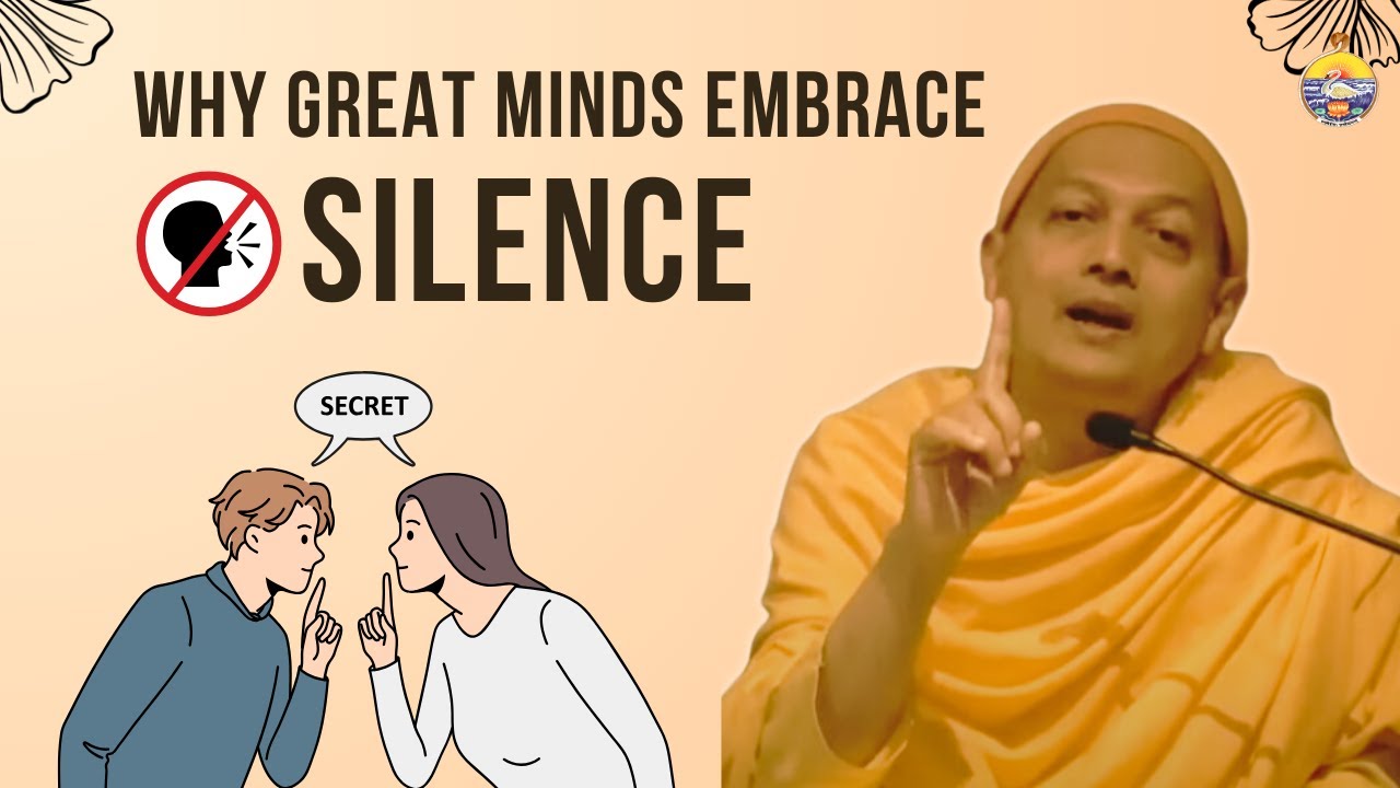 Why Great Minds Embrace Silence | Swami Sarvapriyananda’s Take