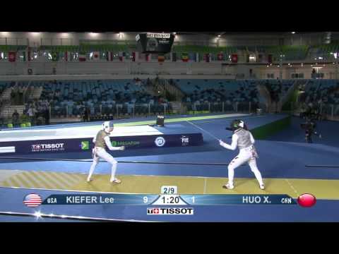 World Team Fencing Championships 2016 Rio - Women's Foil Placings 5-8 CHN vs USA