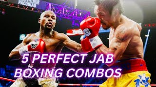 5 BOXING JAB COMBOS 🔥 (Aqua Bag 18 inch)