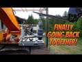 How Hard Can It Be Excavator Swing Device And Swivel Joint Install Hitachi EX120 2