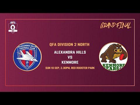 QFA Division 2 - Alexandra Hills v Kenmore