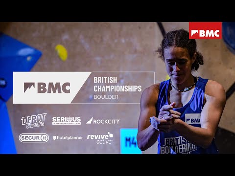 British Boulder Championships 2025 - LIVE Qualification Competition - U17's