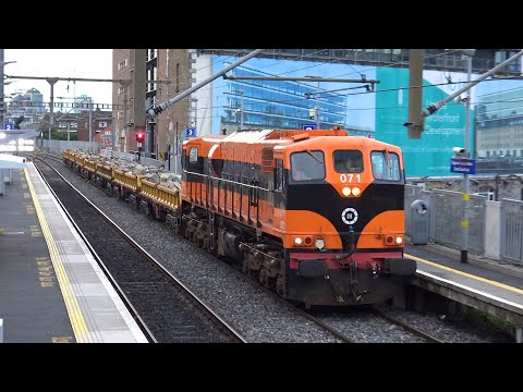 Irish Rail Engineering Trains Part 5 - July / August 2020, Material / Spoil Trains