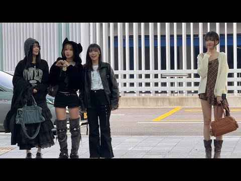 QWER 월드투어 미국 출국길 직캠 4k 인천국제공항 251030