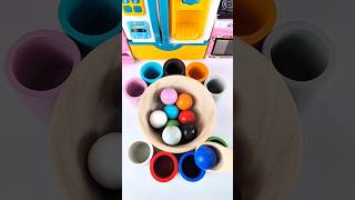 Satisfying with Unboxing & Review Miniature Colourful Cups & Bowl | ASMR Video no music #asmrtoys