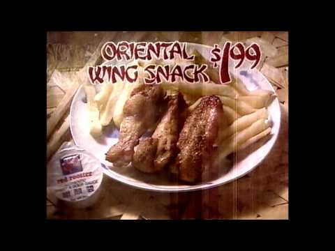 Red Rooster Chicken Mr Wing e Mr Wong TV Ad 80's HD Austrália