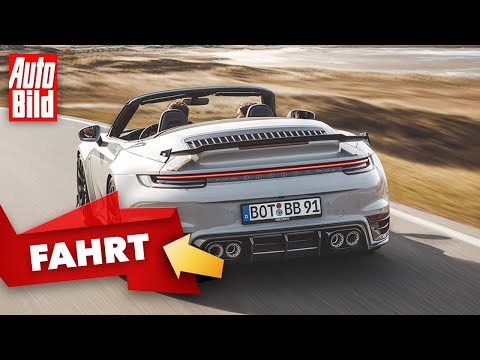 Brabus Porsche 911 Turbo (2022) | Erste Fahrt im Brabus-911er-Cabrio | Erste Fahrt mit Thomas Geiger