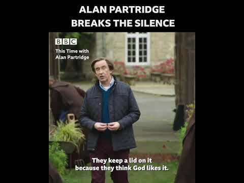 Alan Partridge Breaks The Silence-COMEDY
