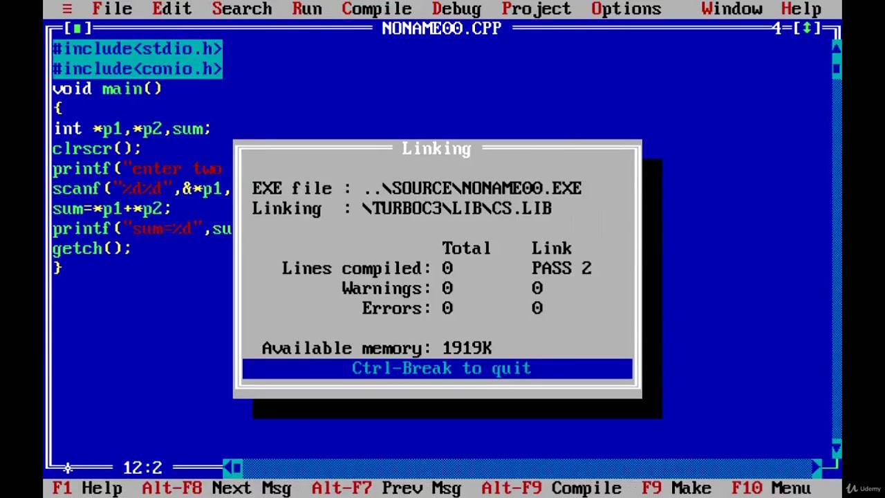 Practical c programming - 11  Add two numbers using pointers