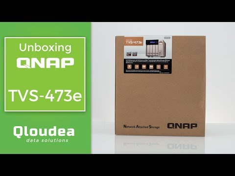 Unboxing TVS-473e - Servidor NAS con Procesador quad-core de AMD