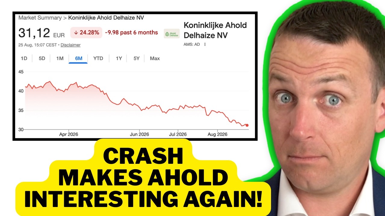 Ahold Stocks Looks Much Better Now With 4% Yield!