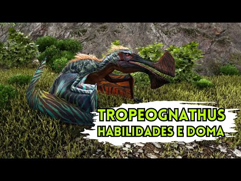 🔴TROPEOGNATHUS HABILIDADES E DOMA - ARK SURVIVAL EVOLVED