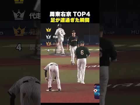 【驚愕】鈴木のホームランと周東の足まとめ #野球