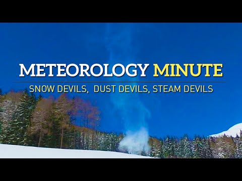 Meteorology Minute: That's not a tornado - 'snow devils' explained