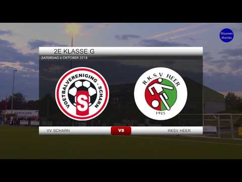 De 4-0 van RKSV Heer (Danny Schreurs) tegen VV Scharn 06-10-2018