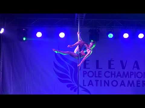 1º LUGAR POLE DANCE JUVENIL PROFESIONAL "ELÉVATE POLE CHAMPIONSHIP CHILE 2017" - Arantza Butrón