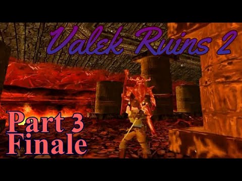 TRLE Search for the Golden Elephant: Valek Ruins 2 (part3) walkthrough