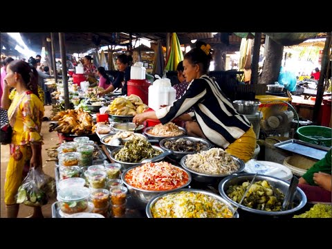 Oudong Resort On Khmer New Year Part 2 - Cambodian Street Food