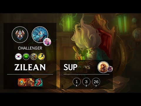 Zilean Support vs Leona - KR Challenger Patch 11.23
