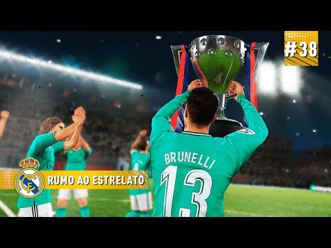 O PRIMEIRO TITULO DE BRUNELLI PELO REAL MADRID !!! - RUMO AO ESTRELATO #38 | PES 2019