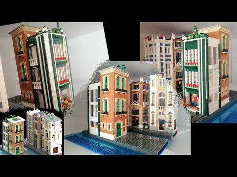 Die Stadt nimmt ENDLICH Form an! - Das Restaurant - Bau einer Lego-Stadt Teil 5