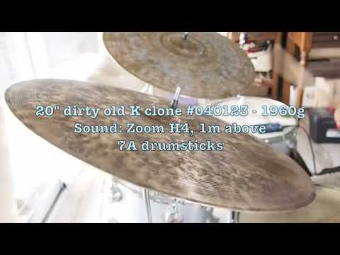 20" dirty old K clone #040123 - 1960g - SOLD