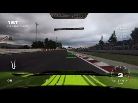 GRID 2019 World Record Suzuka GP Ferrari GT1 1.45.954 (+cockpit cam)