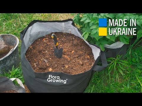 Grow Bag 160 л Большой тканевый горшок для растений 64х51 см - фото 1 - id-p2477247933