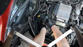Mercedes-Benz C300 (M272) Oil Separator Cover and Camshaft Plug Replacement